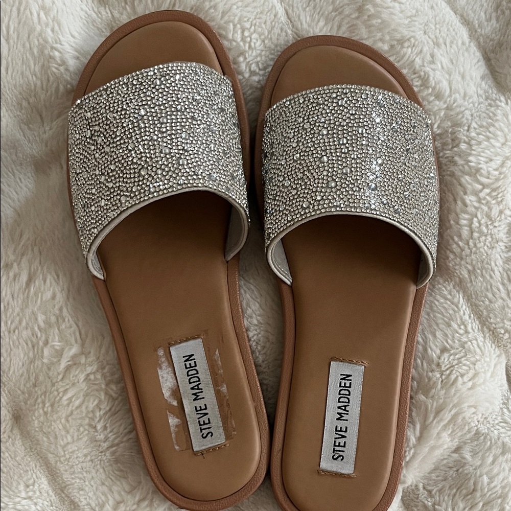 Steve Madden Sienna Rhinestone sandals